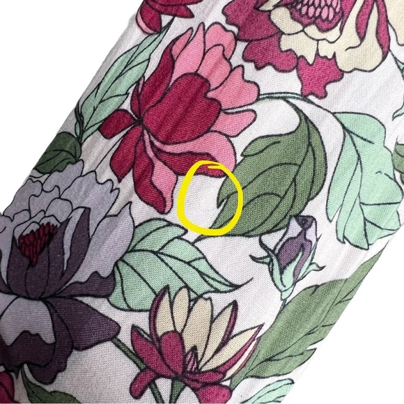 Matilda Jane Dusk Or Dawn Floral Rayon Popover Blouse - Picture 10 of 14